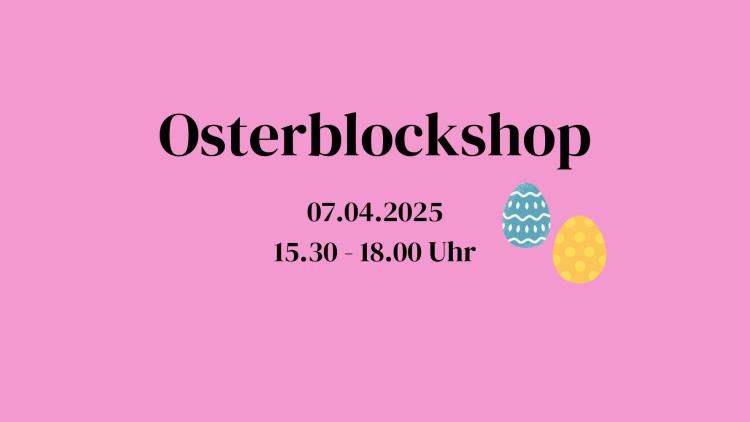 Plakat Osterblockshop